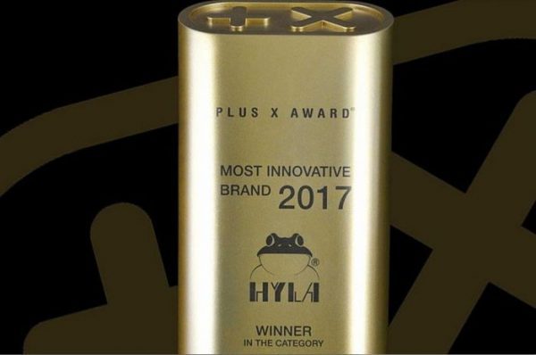 Ocenění nejinovativnější značka roku 2017 pro Hylu