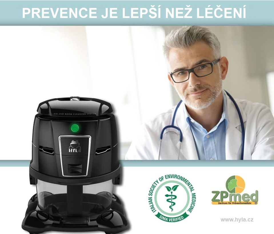 Hyla testovaná čistička pro alergiky astmatiky prevence