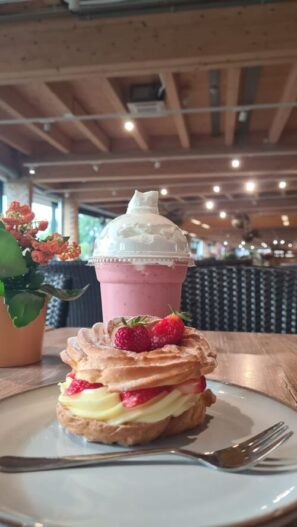 Jahodová farma Vraňany milkshake